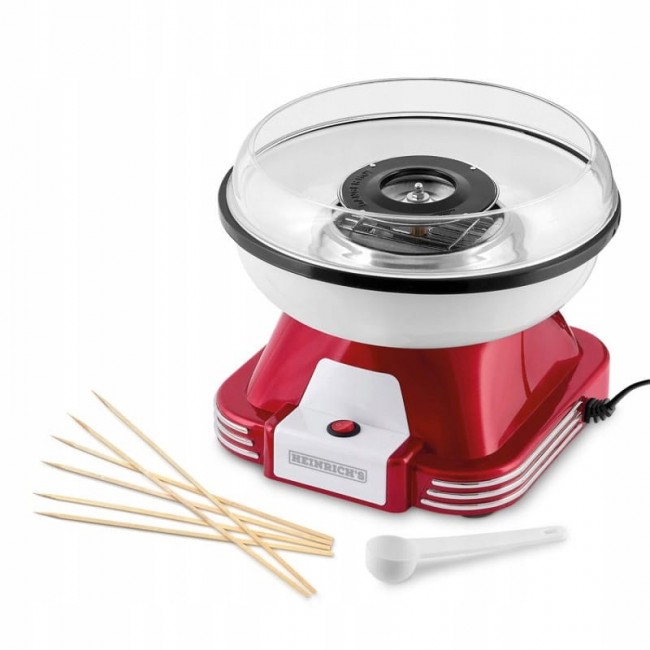 HEINRICH'S HZW 8322 Cotton candy machine White, Red