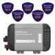 Qoltec Smart Monolith Battery Charger for LiFePO4 AGM GEL SLA batteries | 20A | 24V