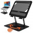 Adjustable, rotatable, ergonomic laptop stand 10 17 LAPTOP STAND ROTO MT2662 Adjustable, rotatable, ergonomic laptop stand 10 17 LAPTOP STAND ROTO MT2662