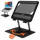 Adjustable, rotatable, ergonomic laptop stand 10 17 LAPTOP STAND ROTO MT2662