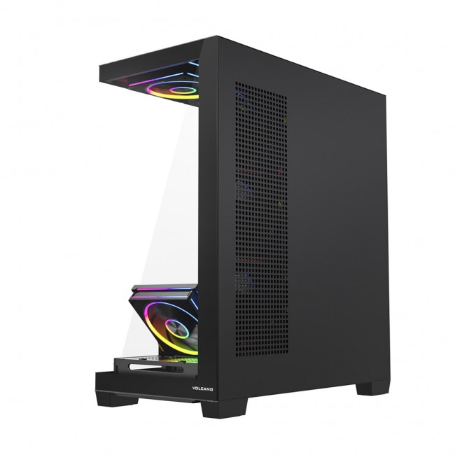 MODECOM VOLCANO STELLAR PLUS ARGB MIDI 8F BLACK