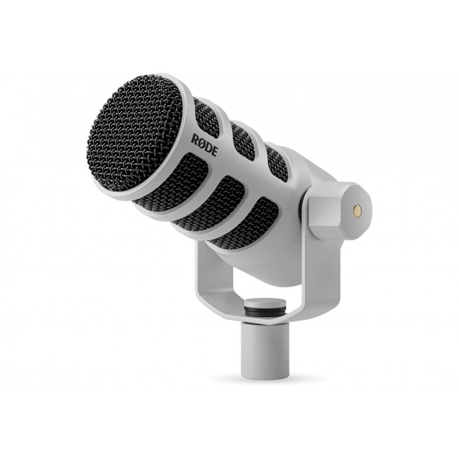 R DE PodMic - Dynamic microphone, white
