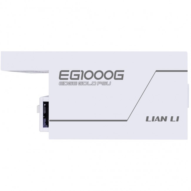 Lian Li EDGE GOLD 1000 80 PLUS Gold Power Supply, PCIe 5.1, ATX 3.1 - 1.000 Watt, white, incl. USB Hub