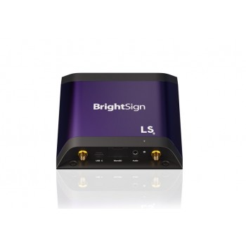 BrightSign LS445 digital media player Black, Purple 4K Ultra HD Wi-Fi