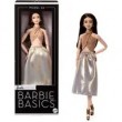 Barbie Signature Basics Collectible Doll, Model 06 with Brunette Hair in Shimmery Golden Skirt & Halter