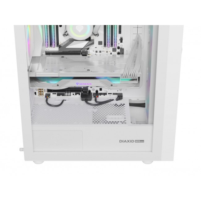 GENESIS Diaxid 605 ARGB Midi Tower White GENESIS Diaxid 605 ARGB Midi Tower White