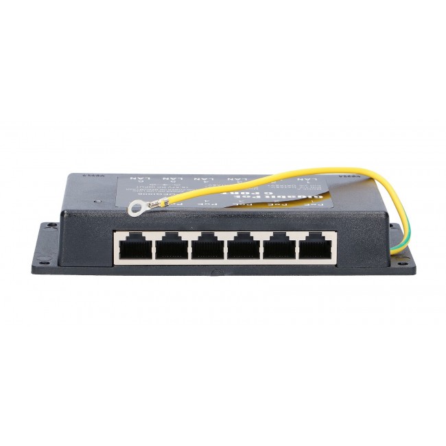 Extralink 6 Ports | Gigabit PoE Injector | 6x 1000Mbps RJ45