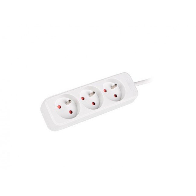 LANBERG POWER STRIP 1.5M BLACK, 3X 230V PL LANBERG POWER STRIP 1.5M BLACK, 3X 230V PL