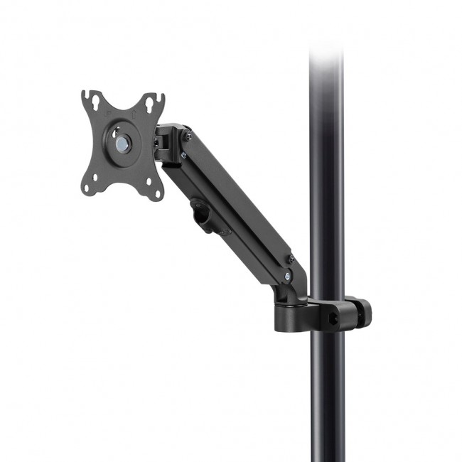 Monitor Mount for Tube / Pole 28-60mm Maclean, 17-27'', 7kg max, Gas Spring, MC-459 Monitor Mount for Tube / Pole 28-60mm Maclean, 17-27'', 7kg max, Gas Spring, MC-459