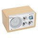 Denver TR-63LW radio Personal Analog Bamboo, Silver Denver TR-63LW radio Personal Analog Bamboo, Silver