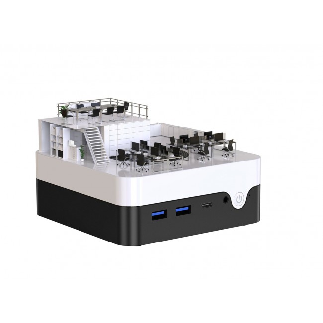 Chuwi LarkBox X 2023 Intel N N100 12 GB DDR5-SDRAM 512 GB SSD Windows 11 Home Mini PC White Chuwi LarkBox X 2023 Intel N N100 12 GB DDR5-SDRAM 512 GB SSD Windows 11 Home Mini PC White