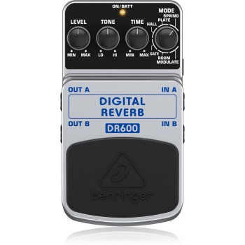Behringer DR600 effects pedal Expression pedal Black, Silver