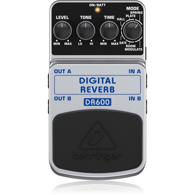Behringer DR600 effects pedal Expression pedal Black, Silver Behringer DR600 effects pedal Expression pedal Black, Silver