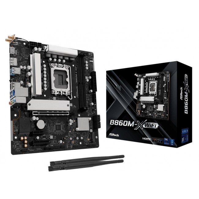ASRock B860M-X WiFi motherboard ASRock B860M-X WiFi motherboard