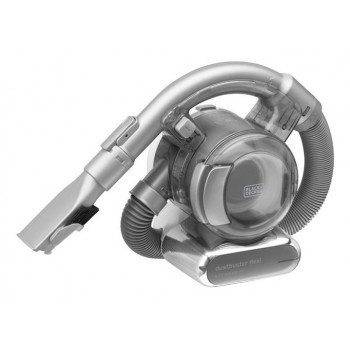 Black & Decker PD1820LF handheld vacuum Black, Chrome Bagless