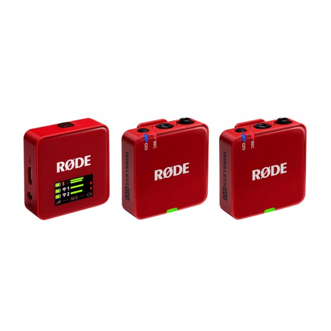 R DE Wireless GO III Red - wireless microphone system (red) R DE Wireless GO III Red - wireless microphone system (red)