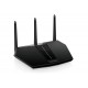 NETGEAR Nighthawk AX/5-Stream AX2400 WiFi 6 Router (RAX30) wireless router Gigabit Ethernet Dual-band (2.4 GHz / 5 GHz) Black
