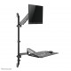 Neomounts WL90-325BL1 Sit-stand workstation wall 17-32