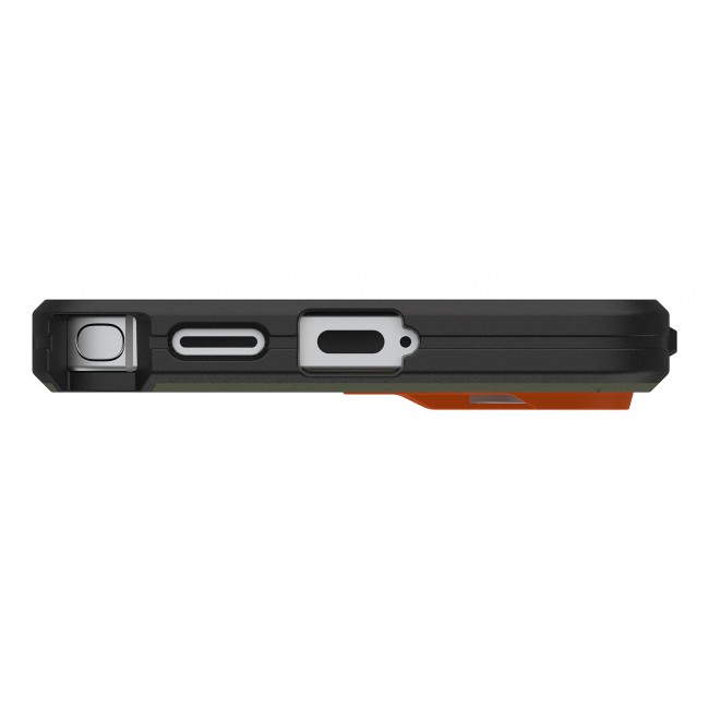 UAG Civilian Magnet - etui z wbudowanym modu em magnetycznym do Samsung Galaxy S26 Ultra (olive/orange)
