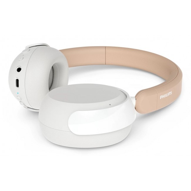 Philips 5000 series TAK5500AL/00 headphones/headset Wired & Wireless Head-band Calls/Music Bluetooth Amber, White