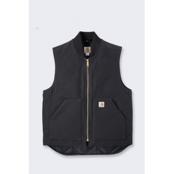 Carhartt Vest V01 Firm Duck Ins. Black