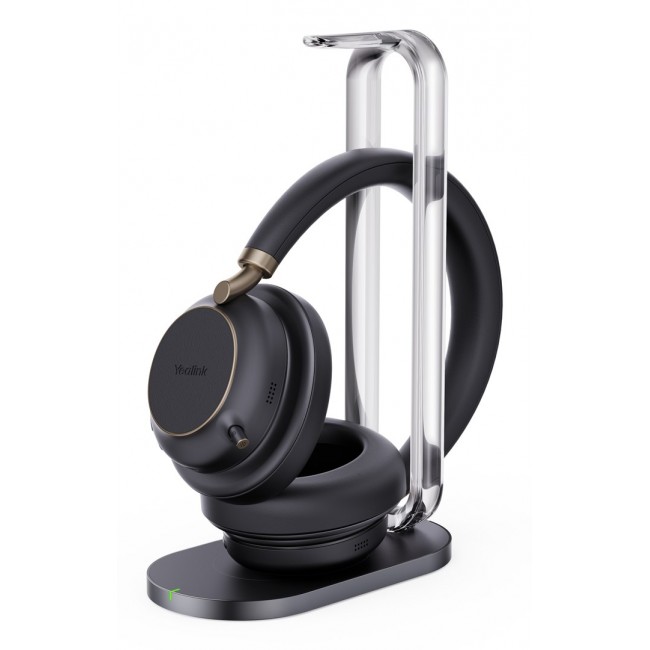 Yealink BH76 Plus with Charging Stand Teams Black USB-C/A Headset