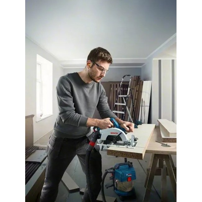 Bosch GKS 185-LI 16.5 cm Black, Blue, Grey 5000 RPM