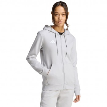 Bluza damska adidas Entrada 26 Full Zip Hoodie szara KF5936 XS