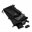 ASUS ROG SLASH Edition 20 backpack Roll top backpack Black Polyester, PU leather
