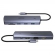 UNITEK 9-in-1 USB-C Hub, HDMI, VGA, SD, RJ45, PD 100W