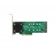 Broadcom MegaRAID 9540-2M2 adapter 2x M.2 SATA/NVMe 05-50148-00 Broadcom MegaRAID 9540-2M2 adapter 2x M.2 SATA/NVMe 05-50148-00