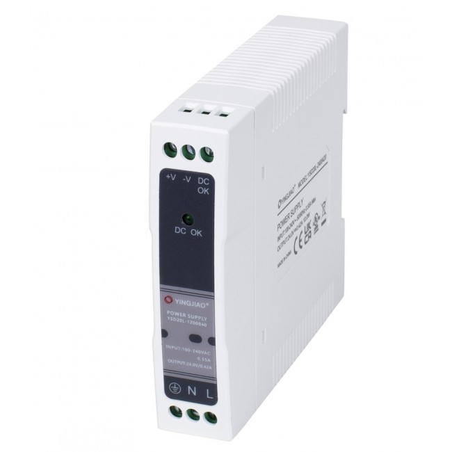 Yingjiao DIN power supply YSD20L 12V 0,84A 10W