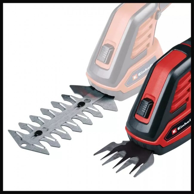 Einhell GC-CG 3,6/70 Li cordless grass shear 7 cm 3.6 V Lithium-Ion (Li-Ion) Aluminium, Black, Red Einhell GC-CG 3,6/70 Li cordless grass shear 7 cm 3.6 V Lithium-Ion (Li-Ion) Aluminium, Black, Red