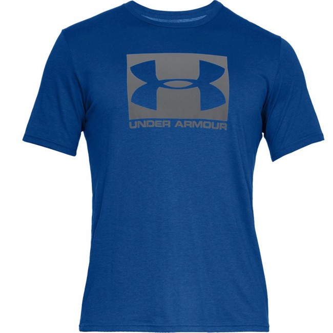 Under Armour Boxed Sportstyle T-shirt Crew neck Short sleeve Cotton, Polyester Under Armour Boxed Sportstyle T-shirt Crew neck Short sleeve Cotton, Polyester