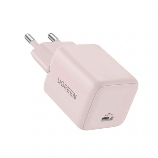 UGREEN X512 20W GAN 1X USB-C POWER ADAPTER - PINK