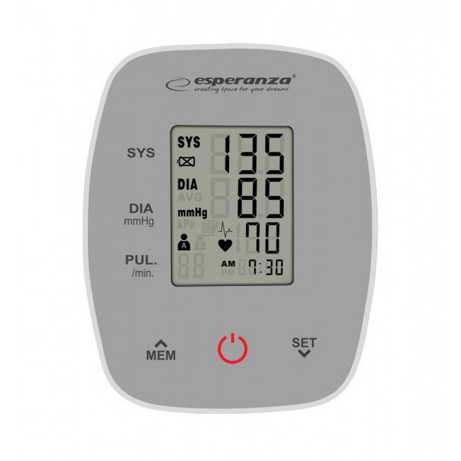 Esperanza ECB007 upper arm blood pressure monitor Esperanza ECB007 upper arm blood pressure monitor