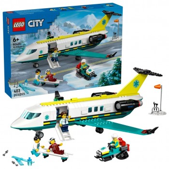 LEGO CITY 60465 Emergency Air Ambulance Airplane