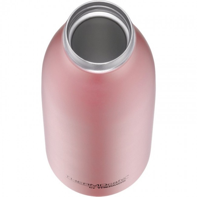 THERMOS 500 ml THERMOcaf thermos flask - pink and gold