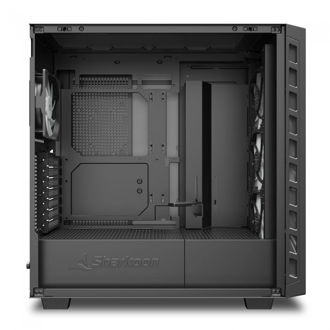 Sharkoon REBEL C80G RGB Midi Tower Black