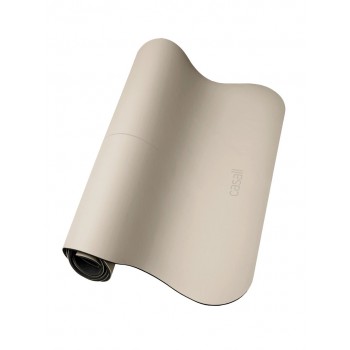 Mata CASALL Yoga Mat Grip & Cushion III Scallop 5mm kolor piaskowy - TU