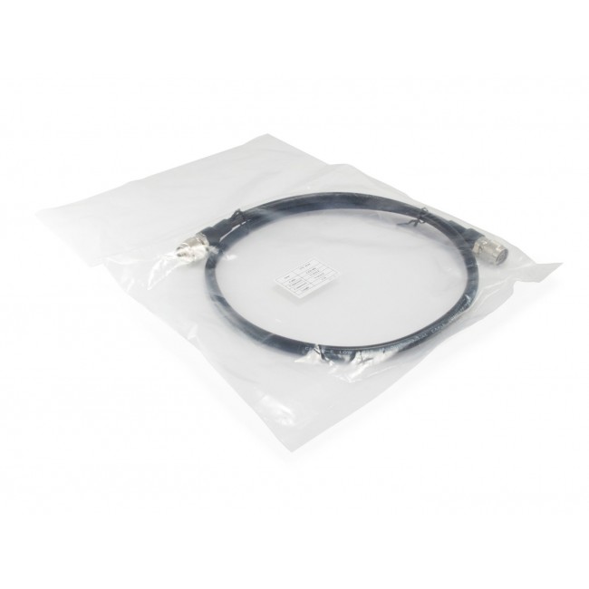 LevelOne 1m Antenna Cable, CFD-400, N Male Plug to N Male Plug, Indoor/Outdoor