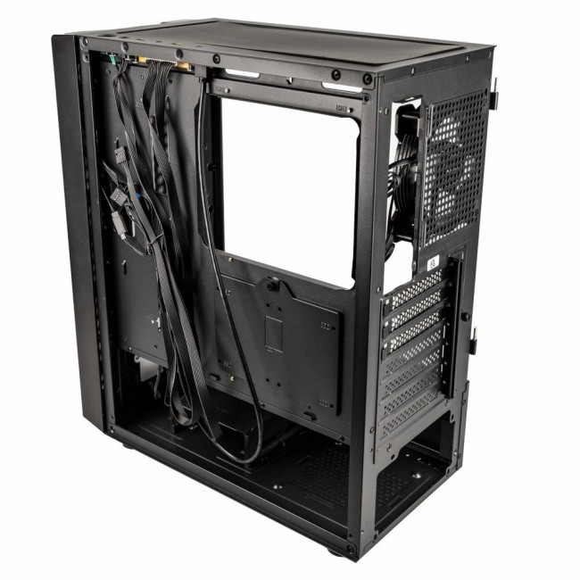 Kolink Inspire K12 ARGB Midi Tower Black, Transparent