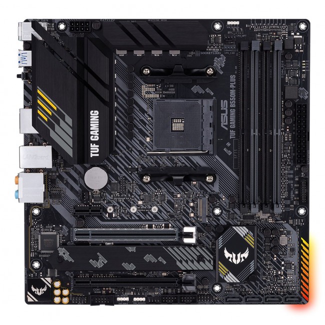 ASUS TUF GAMING B550M PLUS AMD B550 Socket AM4 micro ATX ASUS TUF GAMING B550M PLUS AMD B550 Socket AM4 micro ATX