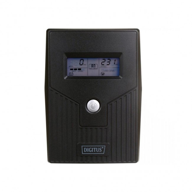 UPS Line-Ineractive LCD BASIC, 800VA/480W, 1x12V/9A, AVR, 2x Schuko CEE 7/3