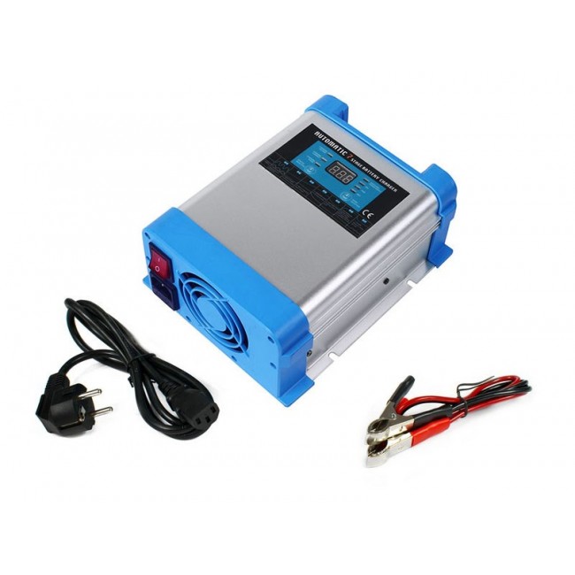 AZO Digital 12V AC Battery Charger BC-40 PRO 40A (230V/12V) LCD 7-stage charger AZO Digital 12V AC Battery Charger BC-40 PRO 40A (230V/12V) LCD 7-stage charger