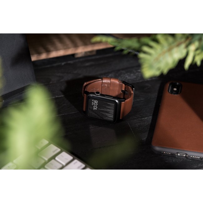 Nomad NM1A4RBM00 smart wearable accessory Band Brown Leather