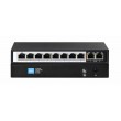 Extralink Switch PoE PERSES 8x Gigabit PoE/PoE+, 2x RJ45 Uplink Gigabit, 96W