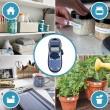 DYMO LetraTag LT-100H Handheld Label Maker | ABC Keyboard Label Printer with Easy-to-Use13 Character LCD Screen | for Home or Office | Blue