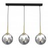 PENDANT LIGHT BURSA 3XE14 LINE BL/GOLD