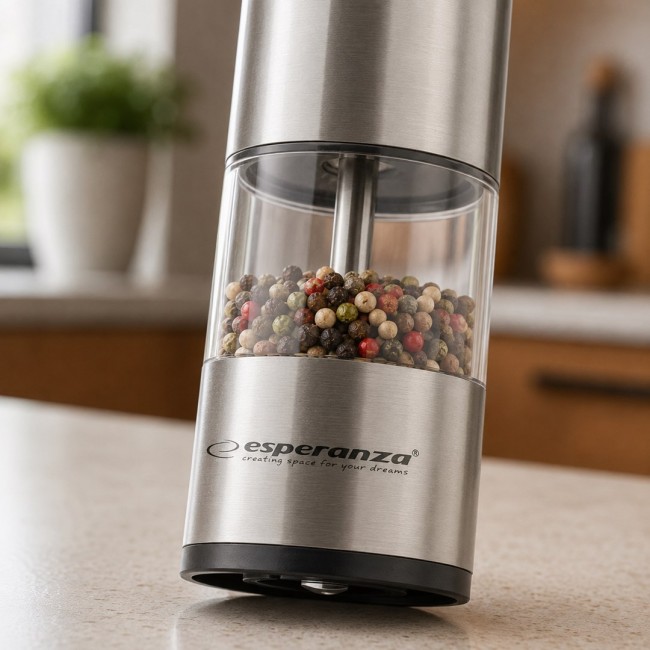 Esperanza EKP002 seasoning grinder Salt & pepper grinder Stainless steel